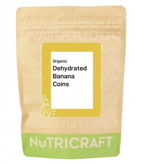 Organic Dehydrated Banana Coins